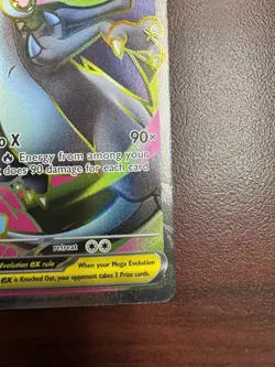 Mega Charizard X Ex 109/94 Ultra Rare Full Art Phantasmal Flames Pokemon Tcg NM - Image 5