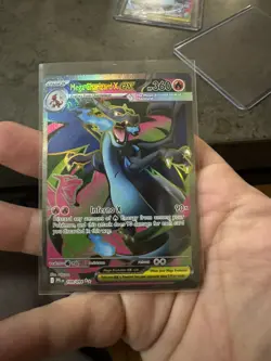 Mega Charizard X Ex 109/94 Ultra Rare Full Art Phantasmal Flames Pokemon Tcg NM - Image 1