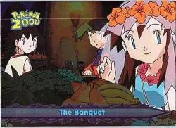 2000 Topps Pokemon The Movie 2000 #26 The Banquet Foil Parallel - Image 1