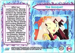 2000 Topps Pokemon The Movie 2000 #26 The Banquet Foil Parallel - Image 2