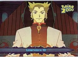 2000 Topps Pokemon The Movie 2000 #14 Lawrence Foil Parallel - Image 1