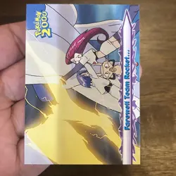 Topps Pokemon the Movie 2000 #55 Farewell Team Rocket Vintage Old School Card - Image 1