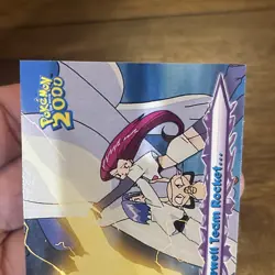 Topps Pokemon the Movie 2000 #55 Farewell Team Rocket Vintage Old School Card - Image 2