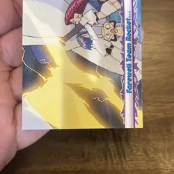 Topps Pokemon the Movie 2000 #55 Farewell Team Rocket Vintage Old School Card - Image 3