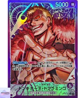 Donquixote Doflamingo (Alt Art) OP14-060 L The Azure Sea's Seven ONE PIECE Card - Image 1