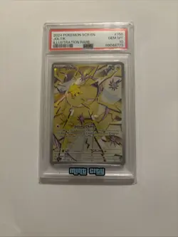 2024 POKEMON SCR EN-STELLAR CROWN ILLUSTRATION RARE #150 JOLTIK PSA 10 - Image 1