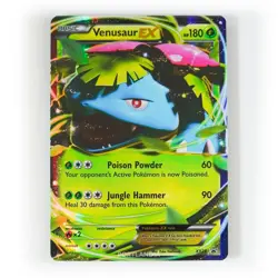 Pokemon - Venusaur EX - XY28 - Black Star Promo - Half Art Card - Image 1