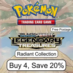 Pokemon - Legendary Treasures - Choose Your Card - Set + Radiant Collection - Image 1