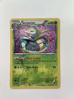 Pokemon TCG Serperior RC3/RC25 Legendary Treasures: Radiant Collection Holo NM - Image 1