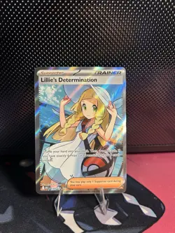 Pokemon TCG Lillie's Determination 169/132 Ultra Rare Mega Evolution MINT/NM - Image 1