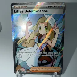 Pokemon TCG Lillie's Determination 169/132 Ultra Rare Mega Evolution MINT/NM - Image 1