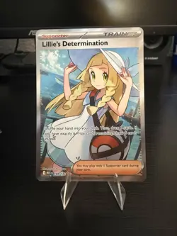 Pokemon TCG Lillie's Determination 169/132 Ultra Rare Mega Evolution MINT/NM - Image 1