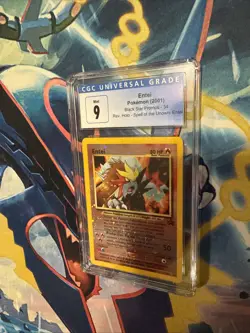 Entei Black Star Promo 34 Reverse Holo Pokemon Card Cgc 9 - Image 3