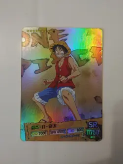 Japanese One Piece - Monkey D Luffy SR Holo Card - Image 1