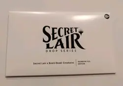 Secret Lair x Brain Dead: Creatures ~ Rainbow FOIL ~ Sealed! SLD MTG - Image 1