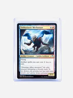 Magic The Gathering, Enthusiastic Mechanaut, Kamigawa: Neon Dynasty, Regular MT - Image 1