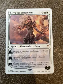 MTG Serra the Benevolent - Mystery Booster 2 #017 NM Free Shipping - Image 1