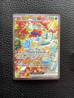 Carta Pokemon Keldeo EX Art Rare 167/086 Fuoco Bianco ITA (Near Mint) - Image 1
