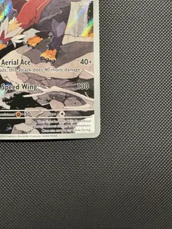 Pokemon TCG Braviary 155/086 Scarlet & Violet Black Bolt Illustration Rare NM - Image 3