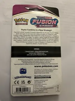 Pokemon Fusion Strikes 1 Booster Checklsne Blister Pack w/ Tepig - Image 2