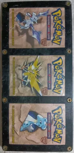 Pokemon Fossil Booster Pack Art Plaque - Image 1