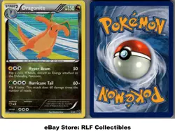 2012 Pokemon, B&W Dragon Vault, #4/20 Dragonite, Holo Rare - Image 1