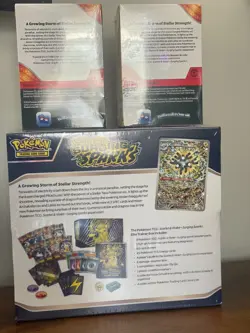 Pokemon Surging Sparks Bundle- ETB and x2 Booster Bundles - Brand New Sealed - Image 2