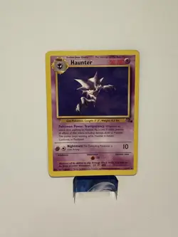 🔥 Haunter 21/62 🔥 Original Non Holo Rare Fossil Set Pokemon Card TCG 1999 LP - Image 1