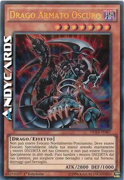 DRAGO ARMATO OSCURO • (Dark Armed Dragon) • Ultra R • DUSA IT067 • 1Ed • Yugioh! - Image 1