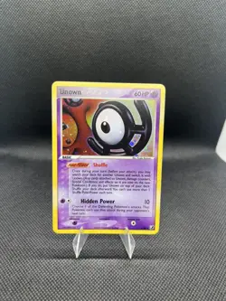 Pokemon TCG - Unown U/28 Holo Rare Unseen Forces Pokemon Card Mint/NM - Image 1