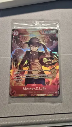 Monkey D Luffy ST10-006 Sealed Treasure Booster Promo One Piece - Image 1