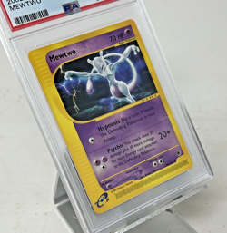 PSA 10 Holo MewTwo 2002 Pokemon Expedition GEM MINT 56/165 Rare WOTC CARD NEW - Image 3