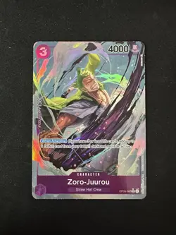Zoro-juurou Op05-067 Alt Art One Piece TCG English Awakening - Image 2