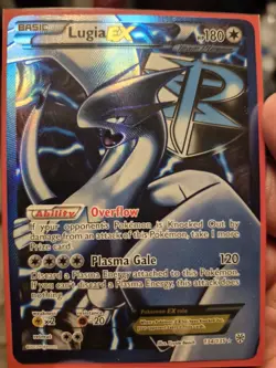 Pokemon TCG Lugia EX Plasma Storm Full Art LP/MP - Image 1
