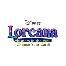 Disney Lorcana Whispers in the Well Cold Foil. Choose Your Card! NM - Image 1