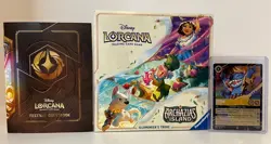 Disney Lorcana Magical Places STITCH EPCOT PROMO, SEALED TROVE & QUESTBOOK! - Image 1