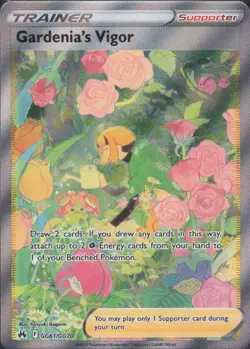 Pokemon TCG - Gardenia's Vigor - Crown Zenith: Galarian Gallery (CRZ:GG) - Image 1