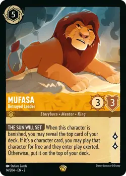 Disney Lorcana Rise of the Floodborn Legendary Non-Foil Pick Your Card Singles - Image 3