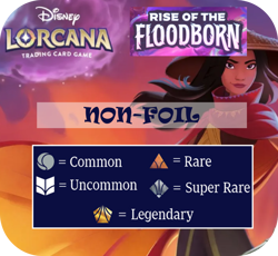Disney Lorcana First Edition Rise of the Floodborn PICK - NON FOIL BASE - Image 1
