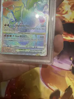 [PSA 10] Charizard VSTAR 174/172 Brilliant Stars Rainbow Secret Rare POKEMON - Image 3