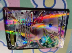 Pokemon TCG Holo Ultra Rare Full Art Mew EX XY126 Black Star Promo Card Mint/NM - Image 2