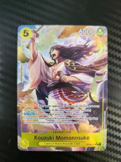Kouzuki Momonosuke (Alt Art) - OP06-107 One Piece: Wings Of The Captain English - Image 1