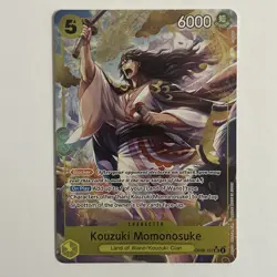 Kouzuki Momonosuke Alt Art OP06-107 English One Piece Wings Of The Captain NM! - Image 1