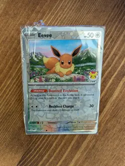 Eevee 074/131 Pokemon Day Stamp Promo Prismatic Evolutions Set TCG Card Sealed - Image 1