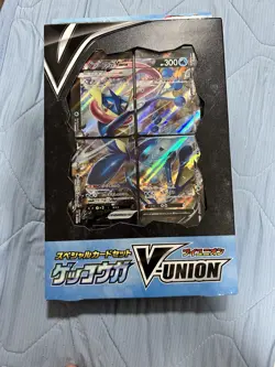 Pokemon Card Greninja V-UNION Special Card Set Japanese Sealed TCG Promo Box - Image 1