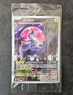 Pokemon TCG Scarlet & Violet Base Set: Miraidon SVP 013 ETB Promo Card - Sealed - Image 1