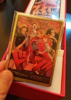 One Piece TCG Chinese Heroines Special Set Golden Don!! Card Nami&Robin&Boa&Uta！ - Image 2