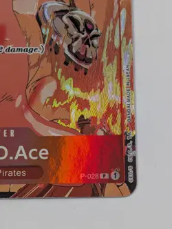 Portgas.D.Ace (Gift Collection 2023) P-028 English - One Piece Card - NM - Image 5