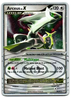 Arceus LV.X 95/99 - Arceus Rare LV.X Pokemon TCG Holo - MP Card - Image 1
