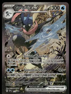 Pokemon Cards Greninja ex SVP 132 Scarlet & Violet Promo NM *2 - Image 1